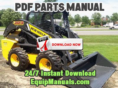 new holland l223 skid steer manual|nh l225 for sale.